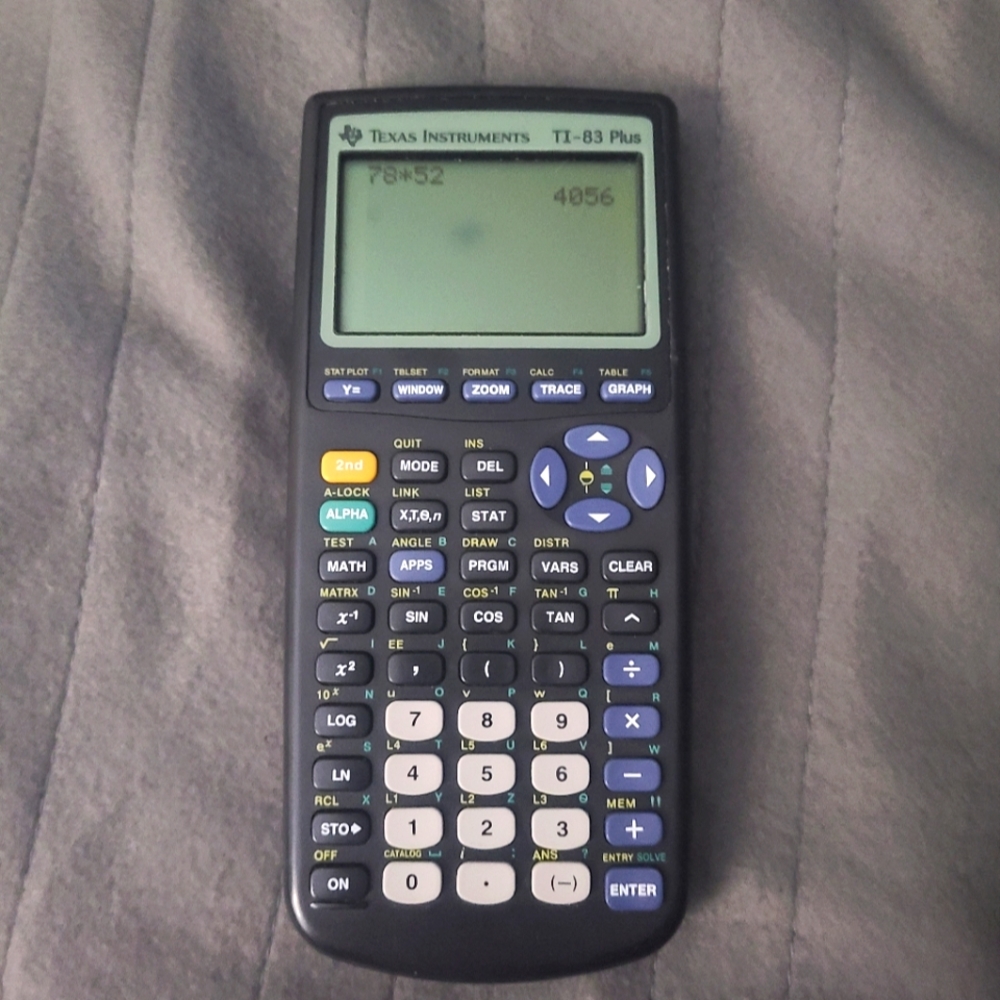 Texas Instrument TI 84 Plus Graphing Calculator